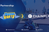 Penguin Karts partners with Chainplay