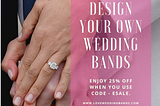 Design Your Own Wedding Bands from Scratch Online