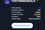 A Detailed Guide for using the THETIGERSGUILD NFT20 Pool