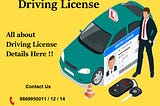 Types of Driving licence in India