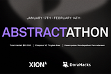 ABSTRACTATHON : Hackathon Pertama XION dengan DoraHacks Indonesia