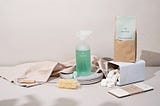 Cleaning supplies spread out. Photo by Everdrop GmbH on Unsplash