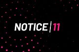 Official Notice 11 — Satoshi’s Lounge Update