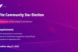 Vite Community Star Global Election