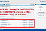 What Are The Ways To Get Reliable And Accurate MathXL Answers: MathXL Homework Help For Students