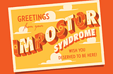Overcoming imposter syndrome in a new field