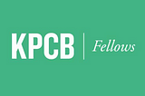 What’s it like to be a KPCB Fellow and Hear from Jeff Holden?