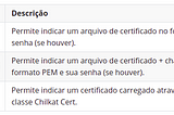 Requisição HTTP com autenticação de cliente via certificado digital