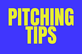 pitching tips