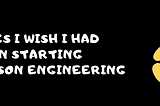 Things I wish I had known Starting Engineering at Ryerson University