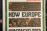 How Europe Underdeveloped Africa by Walter Rodney