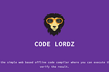 Deploying Code-Lordz Compiler Webapp in a local server