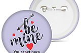 Attach Your Messages On Custom Pin Badges