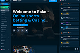 Welcome to Rake.com — Your Ultimate Destination for Crypto Gaming and Sports Betting