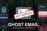 The Ghost Email: How Weak Validation Broke Authentication