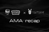 Tartarus X Tortle Ninja AMA Recap