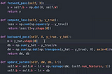 Linear Regression; Different Implementations Between Framework And Non Framework