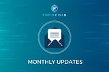 FOHO- Monthly Updates : June 2021