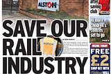 Newspaper and website join fight to keep train manufacturing in city