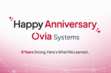 Happny anniversary Ovia Systems