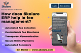 How does Skolaro ERP help in fee management?