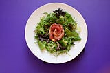 Sashimi Salad with Soy Sauce Dressing