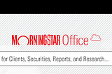 Morningstar Office Cloud is LIVE!