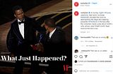 What just happened? O valor-notícia da briga entre Will Smith e Chris Rock