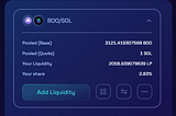 How to add liquidity for $BOO