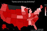 Regional Variation in “Rudolph the Red-Nosed Reindeer” (2017–2020)