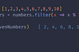 Higher-order functions: Map and Filter in JavaScript