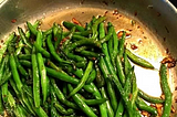 Side Dish — Green Beans — Ken Shoe Green Beans