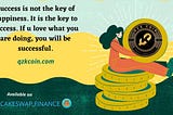 QZKCoin leads to success.