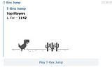 How to code Chrome’s T-Rex as a Telegram game using Node.js