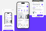 Fitness and Workout App Design| GYM Trainer | Fitness Trainer | App Design | Figma