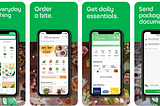 GrabFood: Patterns and Flows