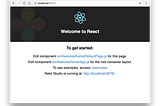 Rekit Now Creates Apps by Create-react-app