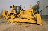 How do Work Hydraulic Bulldozer