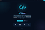 CTI.Watch: Finding the Threat Intelligence That Actually Matters to Your Environment