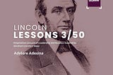 LINCOLN LESSON 3