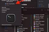 Check “Open in Rosetta” in Terminal app Get Info