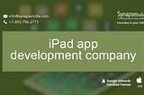 iPad app development company — Grab new sales opportunities