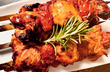 Tomato Chicken Skewers — Chicken