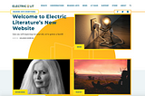 Electric Literature Has a Brand New Website
