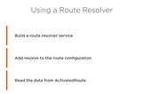 Prefetching Data using Route Resolvers — Angular