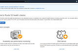 How To Use Health Checks in AWS Route 53