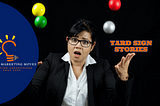 Dressed sharply in a sleek black suit and sporting stylish glasses 👓, a proficient female real estate agent adeptly manages a vibrant array of tasks, effortlessly juggling 🤹‍♀️ colorful balls 🎨 that symbolize her daily responsibilities.