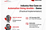 Automation using Ansible (practical session)