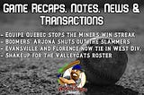 Frontier League Game Recaps, Notes, News & Transactions — June 9, 2021