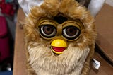 A Furby toy.